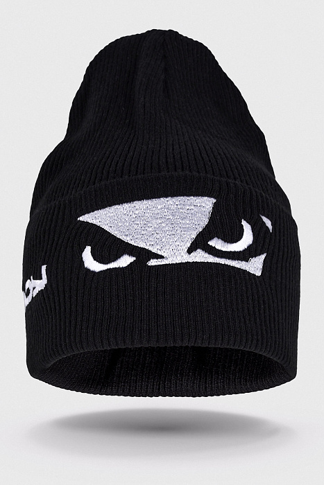 Шапка Bad Boy Logo New white черный