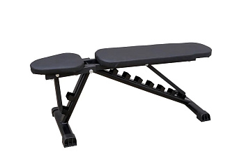 Скамья регулируемая 8 (Цвет: "черный", черная обивка)