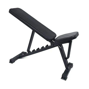 Скамья регулируемая 8 (Цвет: "черный", черная обивка)