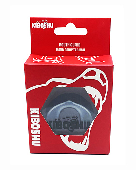 44-12 Kiboshu Капа одночелюстная Two-layer/Черный с белым/Силикон