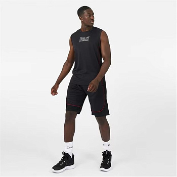 Шорты Everlast Basketball Shorts Mens Black\Red