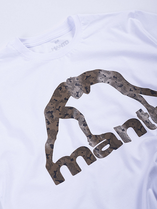 Футболка Manto LOGO CAMO white