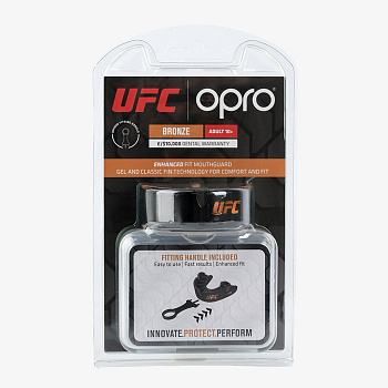 Боксерская капа Opro Bronze Level UFC Black