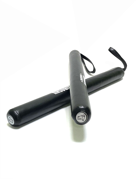 46-33 Kiboshu Тренерские Палки BOXING-Черный-Кожа-Зам