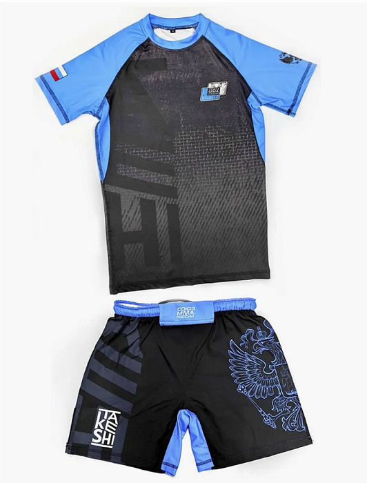 Шорты Такеши Союз ММА Blue