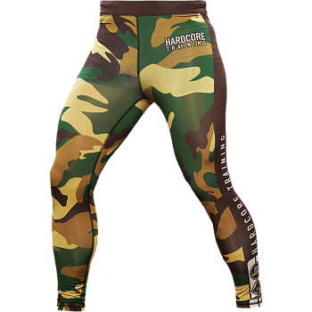 Детские леггинсы Hardcore Training Forest Camo