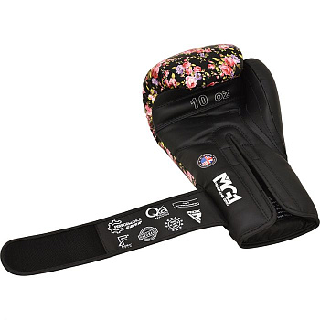 Боксерские перчатки RDX FL5 Floral Black