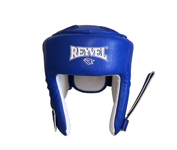 Шлем боксёрский винил синий L