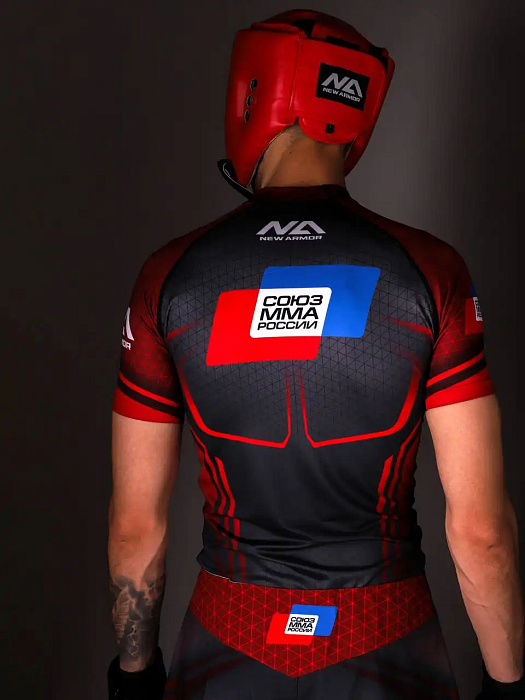 Рашгард NEW ARMOR СОЮЗ детский Красный