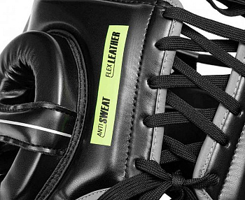 C226 Шлем боксерский Clinch Contender черно-серый