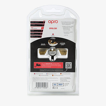 Боксерская капа Opro Gold Level White