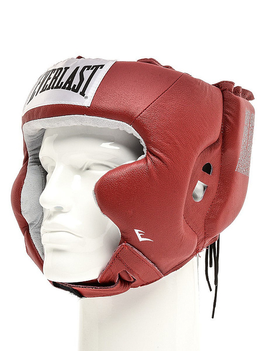 Шлем с защитой щек USA Boxing Cheek красн