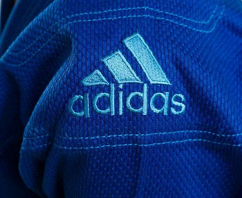 JJ350 Adidas Кимоно для джиу-джитсу Challenge 2.0 синее (без пояса)