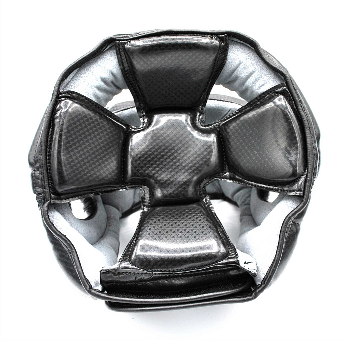31-14BK Kiboshu Шлем Sparring Kick-Черный-Кожа-Зам