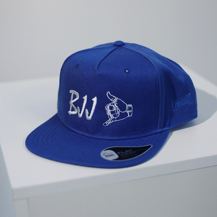 Бейсболка BJJ ярко-синяя