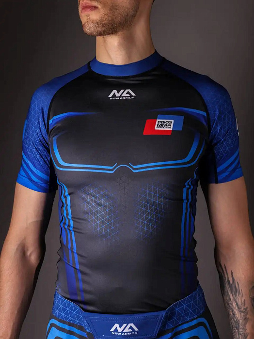 Рашгард NEW ARMOR СОЮЗ детский Синий