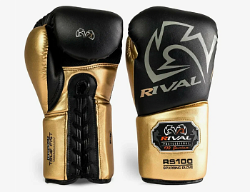 Перчатки Rival RS100 Black Gold