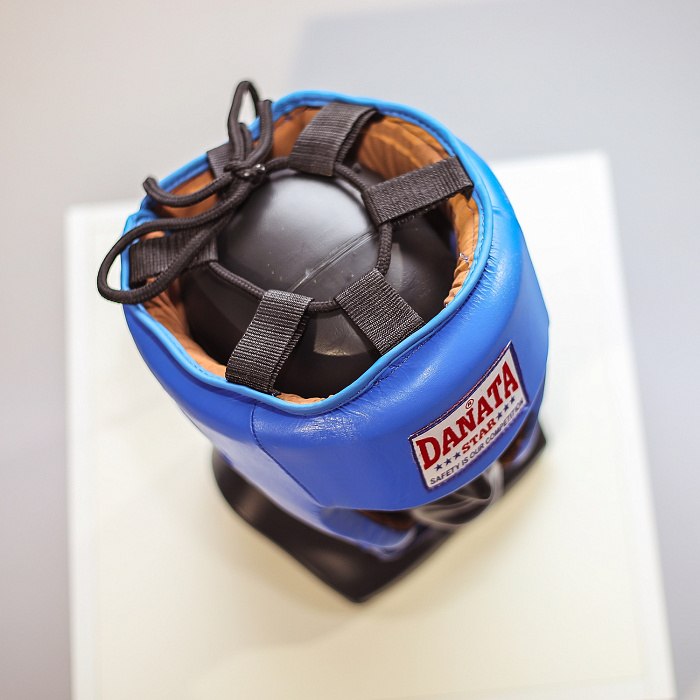 Шлем Professional боевой BH-239 кожа синий M