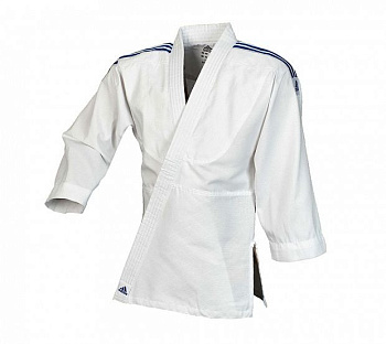 J250EK Adidas Кимоно для дзюдо подростковое Evolution II белое