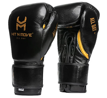 Перчатки HitNMove 1.5 lbs Black Velcro