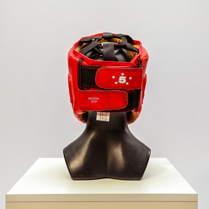 Шлем Professional боевой BH-239 кожа красный L 