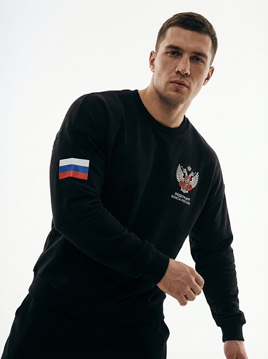 Свитшот ФБ России Черный