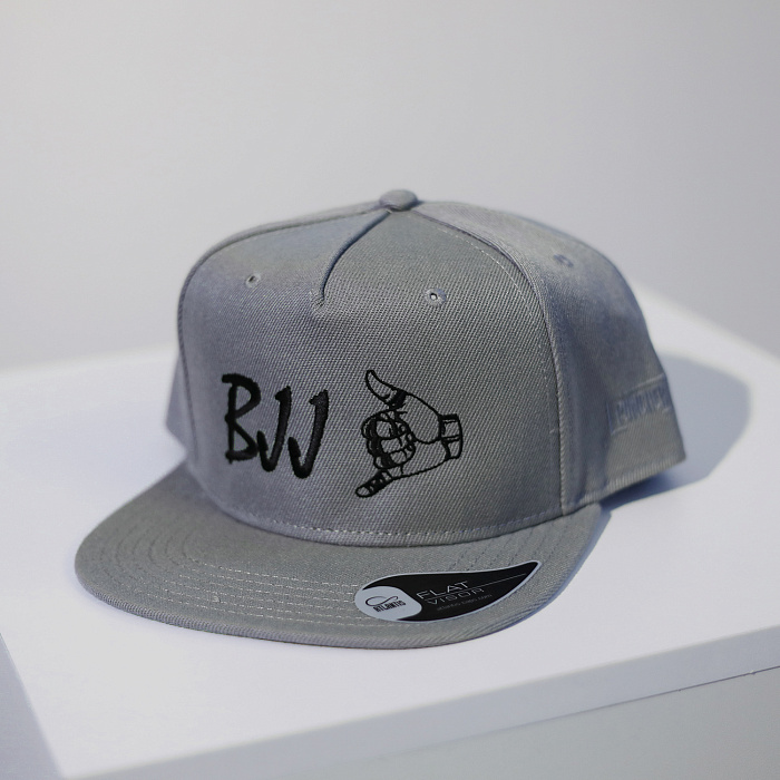 Бейсболка BJJ серая