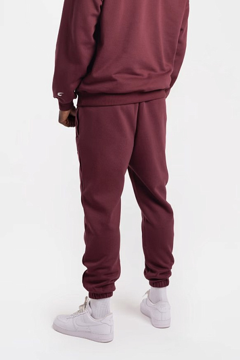 Джоггеры East Street BOXRAW Бордовый