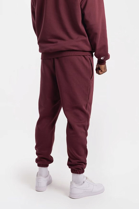 Джоггеры East Street BOXRAW Бордовый