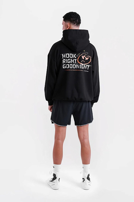 Худи Hook Right Goodnight Oversized Черный