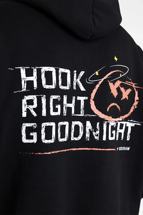 Худи Hook Right Goodnight Oversized Черный